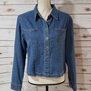 Vintage Denim Jacket by Gasoline - Size Large